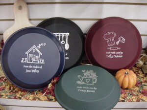 personalized pie pans